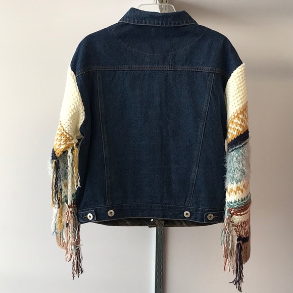 POL-KNIT SLEVES JEAN JACKETS - Picture 8 of 16